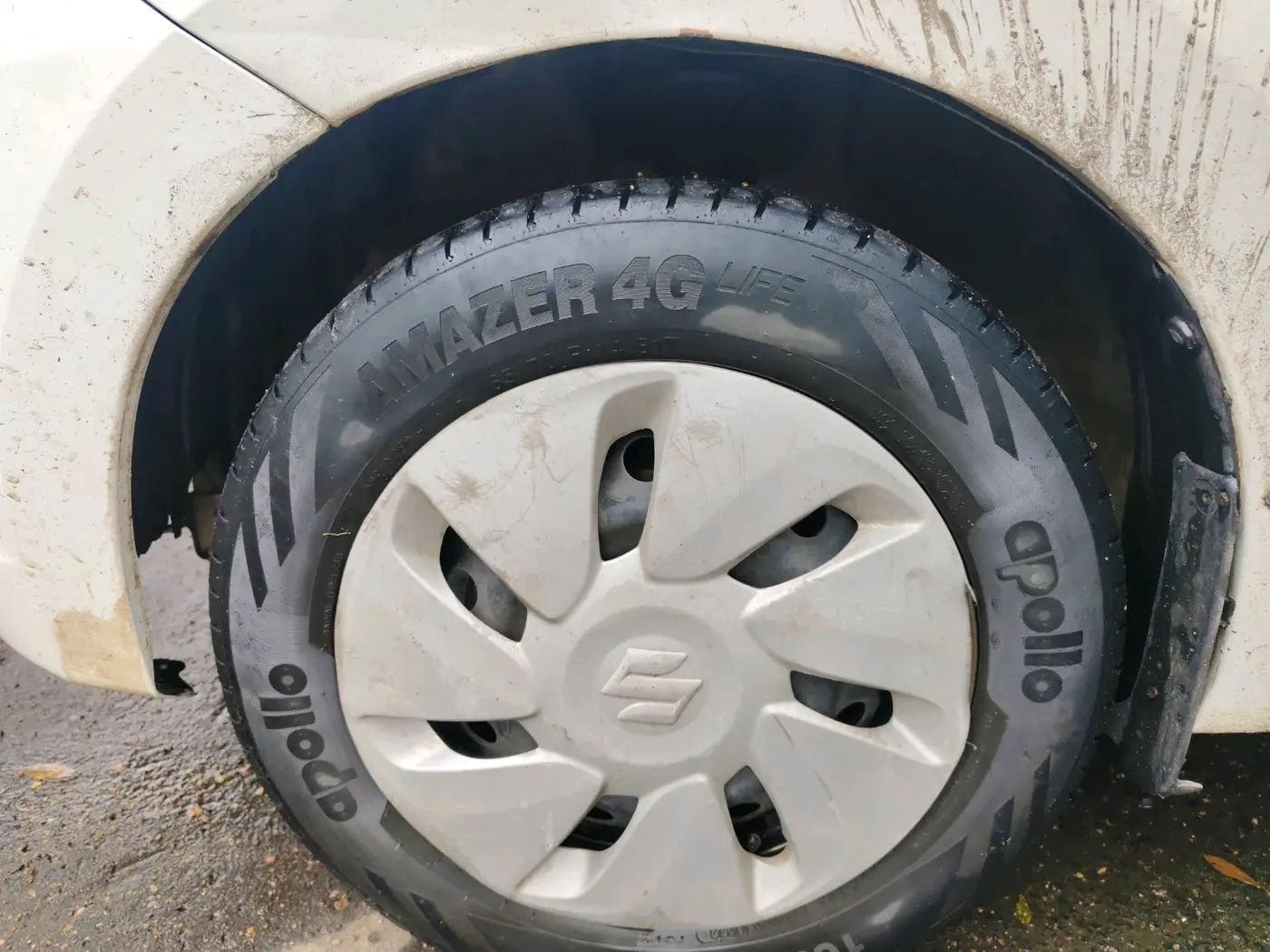 2016 Maruti Celerio VXI, CNG, Manual, 1,71,508 km, tyre