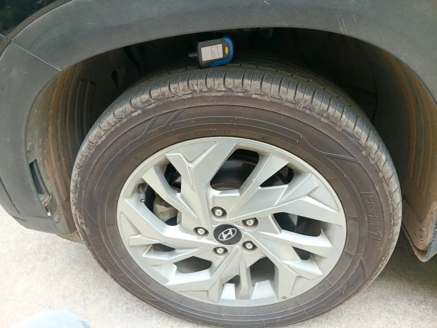 2021 Hyundai Creta SX AT 1.5 DIESEL, Diesel, Automatic, 41,114 km, tyre