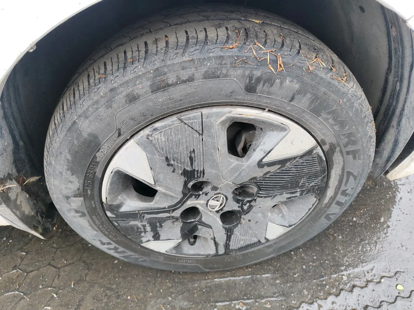 2023 Tata TIGOR XZ PLUS CNG, CNG, Manual, 26,778 km, tyre