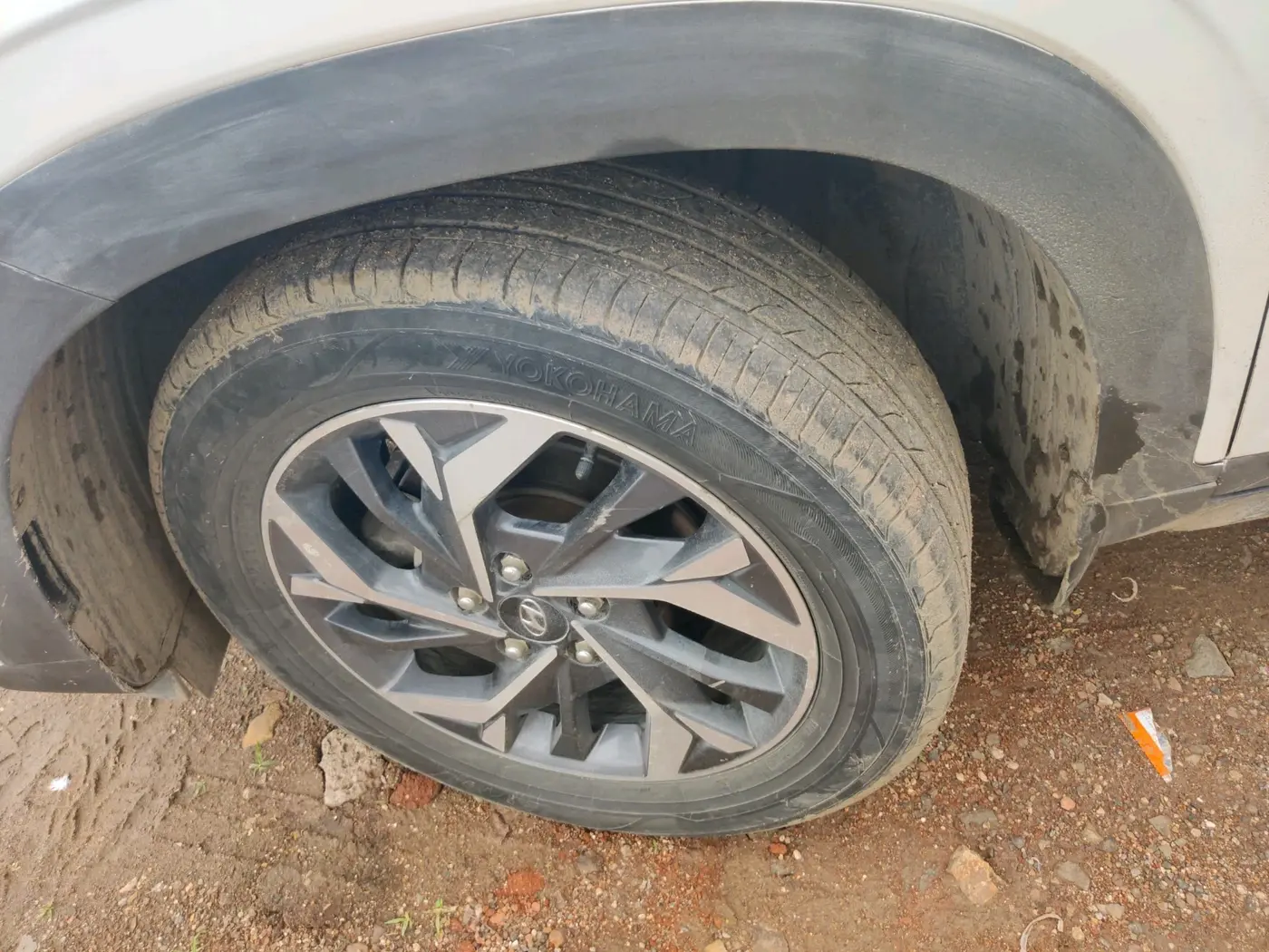 2022 Hyundai Creta E 1.5 DIESEL, Diesel, Manual, 72,207 km, tyre