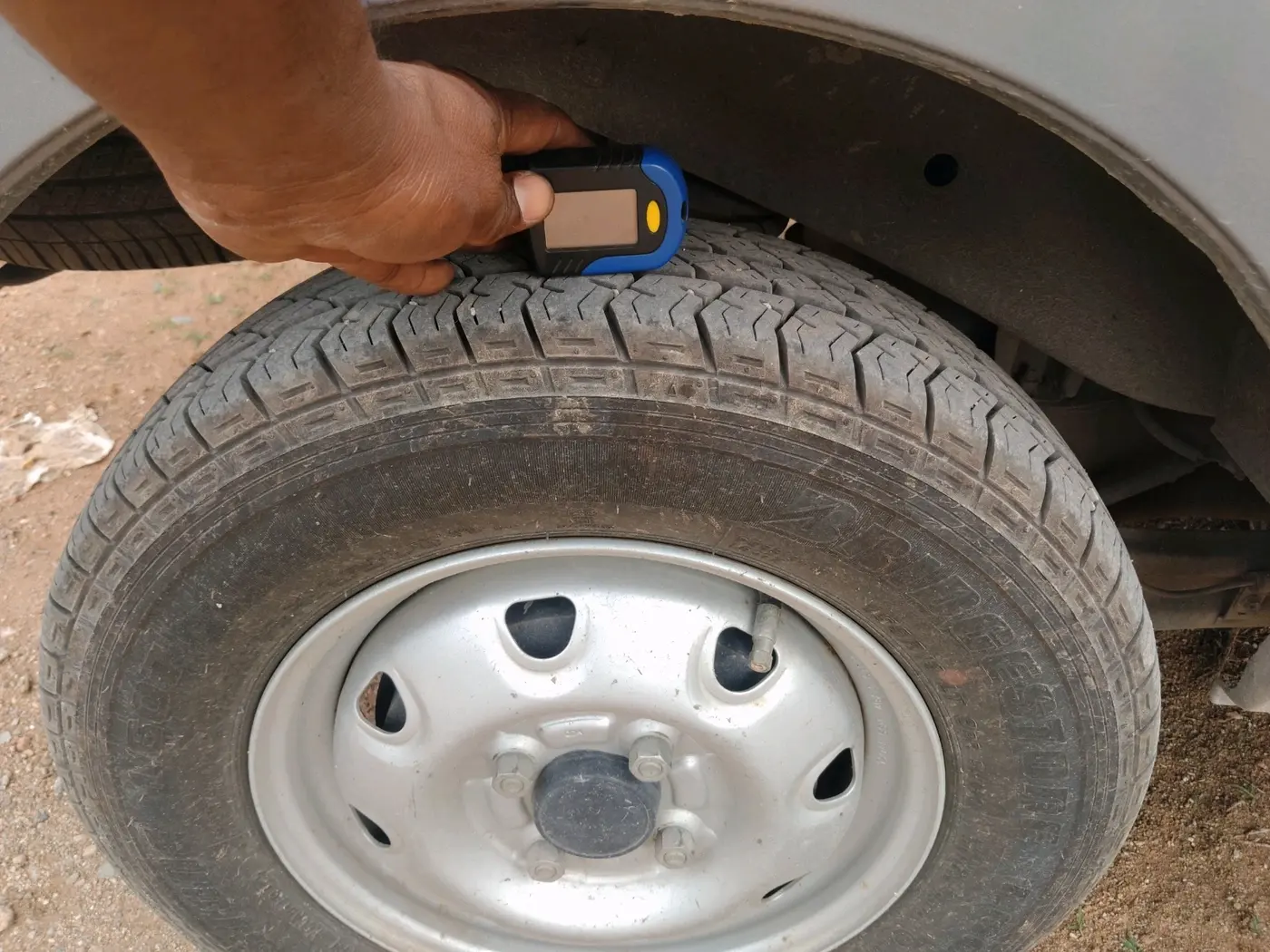 2019 Maruti Eeco 5 STR WITH A/C+HTR, CNG, Manual, 38,221 km, tyre