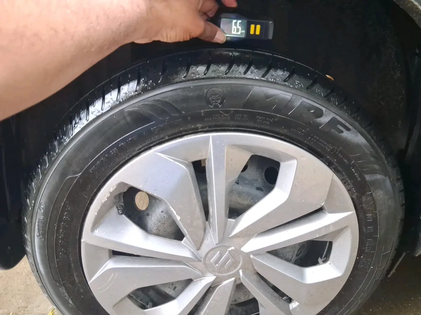 2024 Maruti FRONX SIGMA 1.2 MT, Petrol, Manual, 20,424 km, tyre