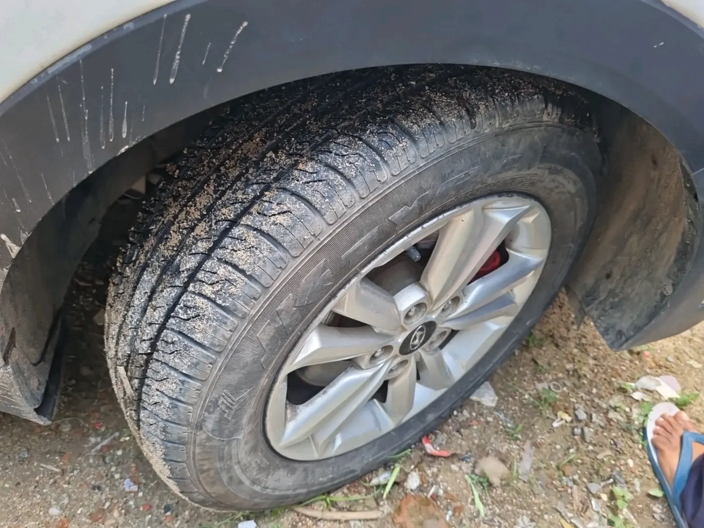 2017 Hyundai Creta SX 1.6 DIESEL, Diesel, Manual, 1,74,000 km, tyre