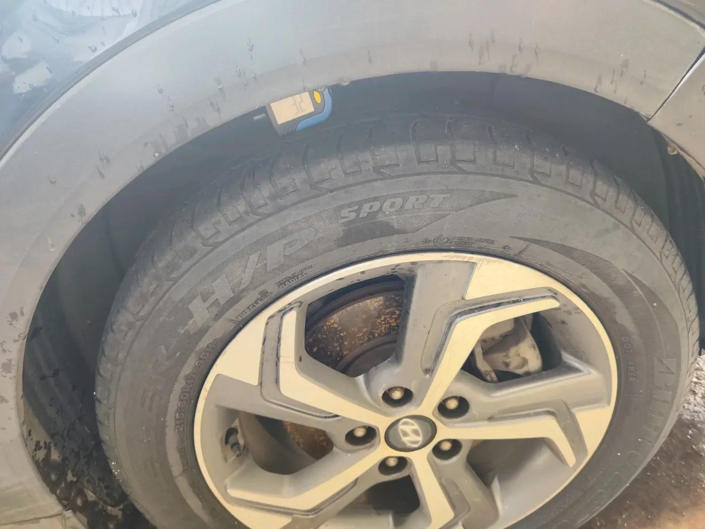 2018 Hyundai Creta SX AT 1.6 PETROL, Petrol, Automatic, 36,315 km, tyre
