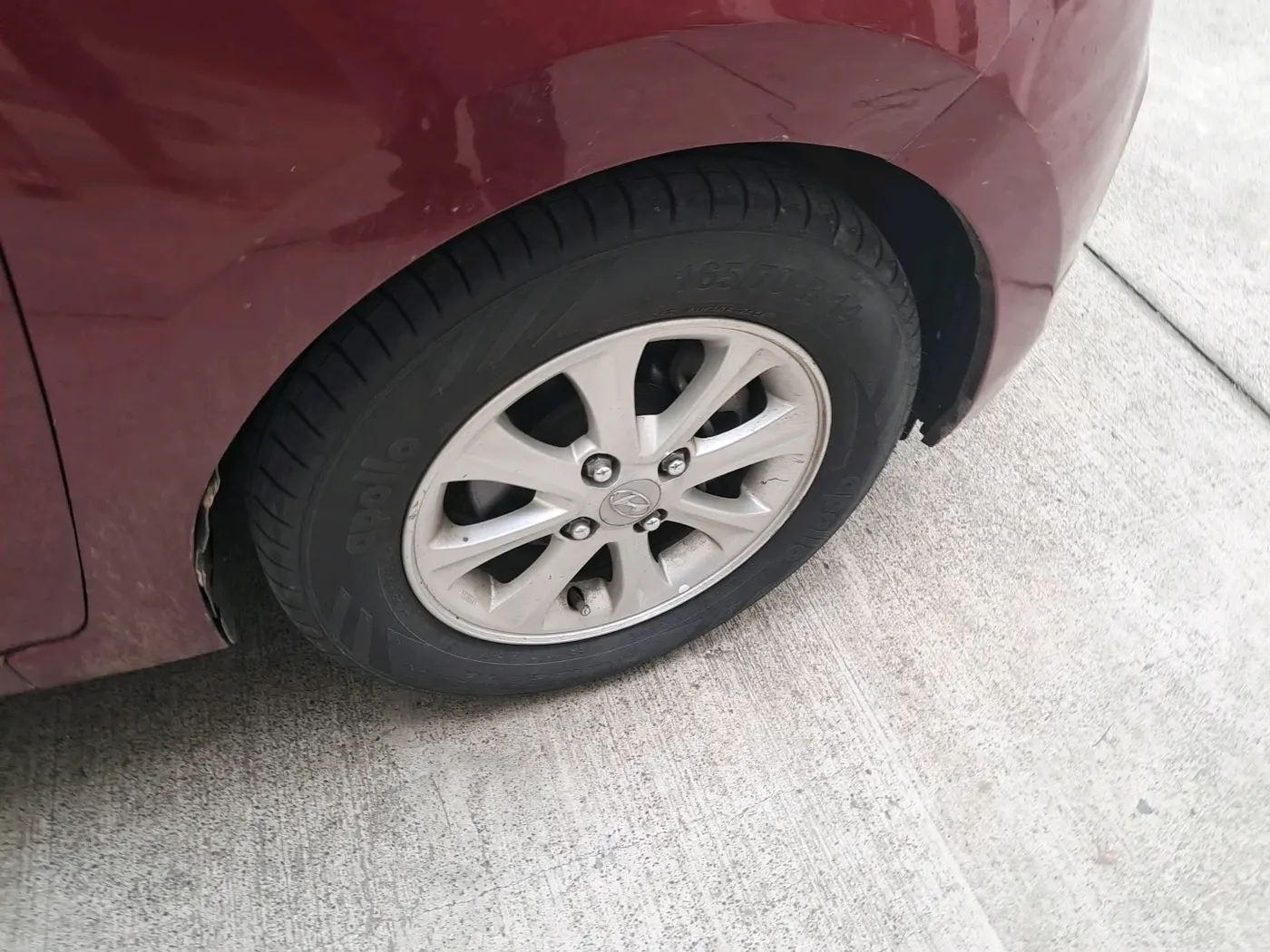 2014 Hyundai Grand i10 ASTA 1.2 KAPPA VTVT, Petrol, Manual, 46,088 km, tyre