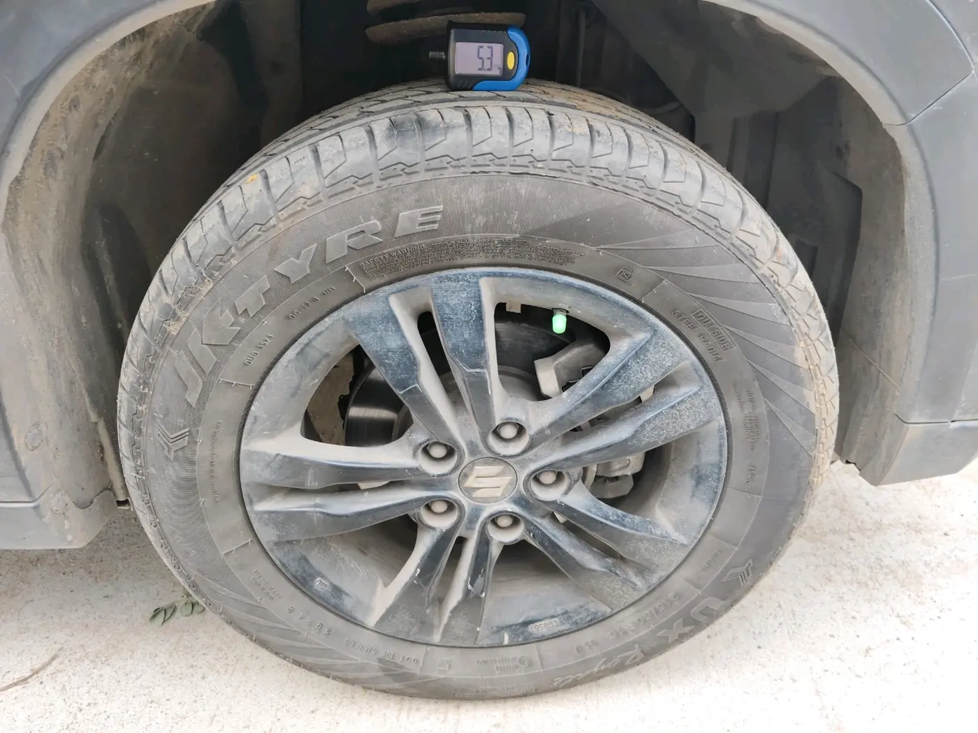 2018 Maruti Vitara Brezza ZDI AMT, Diesel, Automatic, 65,394 km, tyre