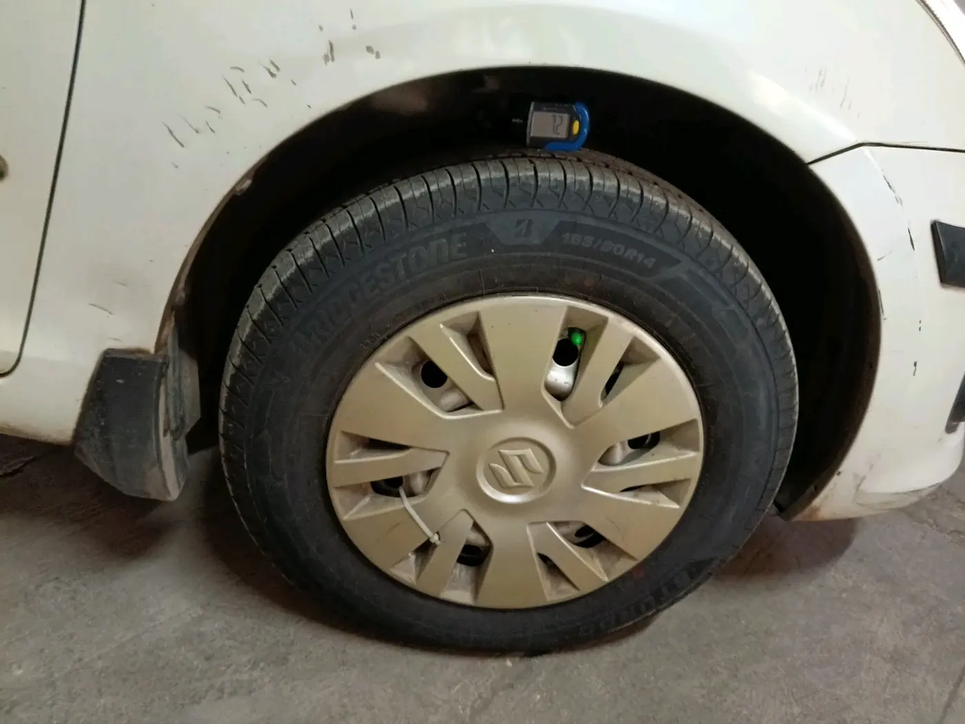2012 Maruti Swift Dzire LXI, Petrol, Manual, 89,265 km, tyre