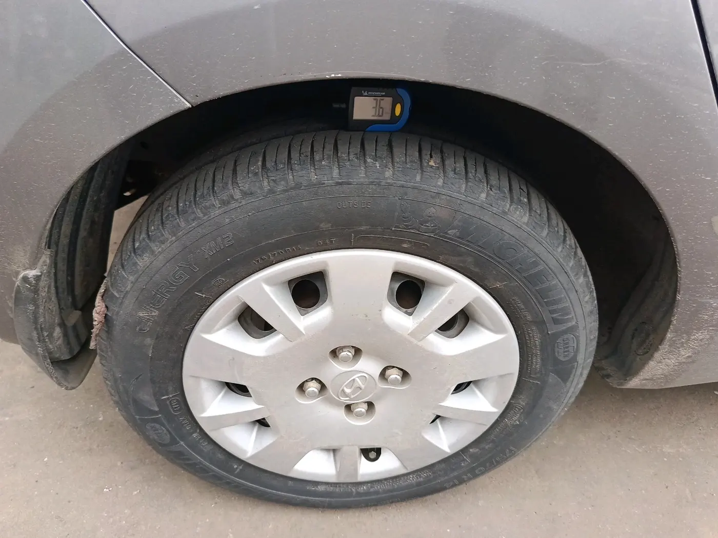 2013 Hyundai i20 MAGNA (O) 1.2, Petrol, Manual, 94,388 km, tyre
