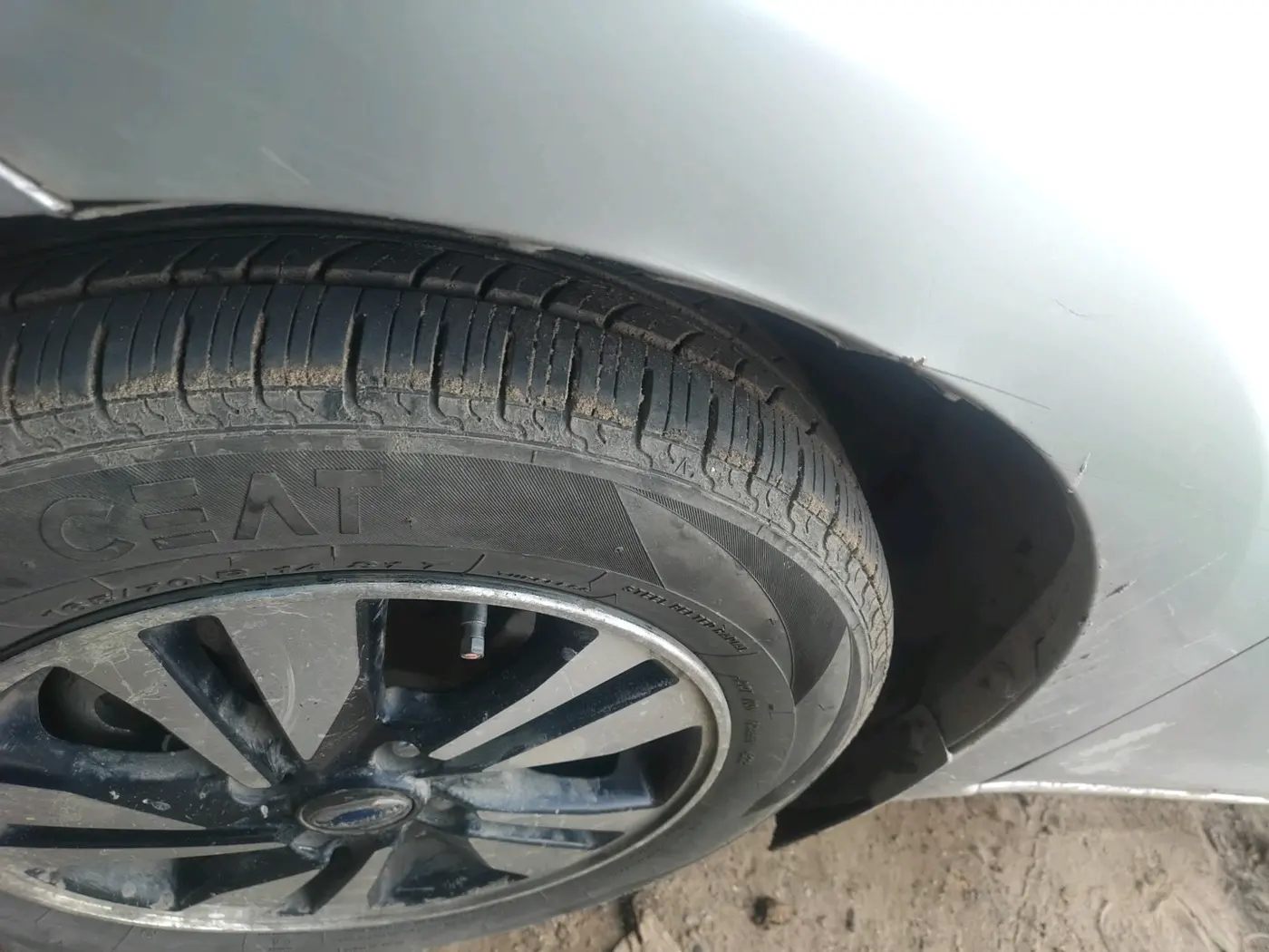 2020 Datsun Go Plus T(O), Petrol, Manual, 96,499 km, tyre