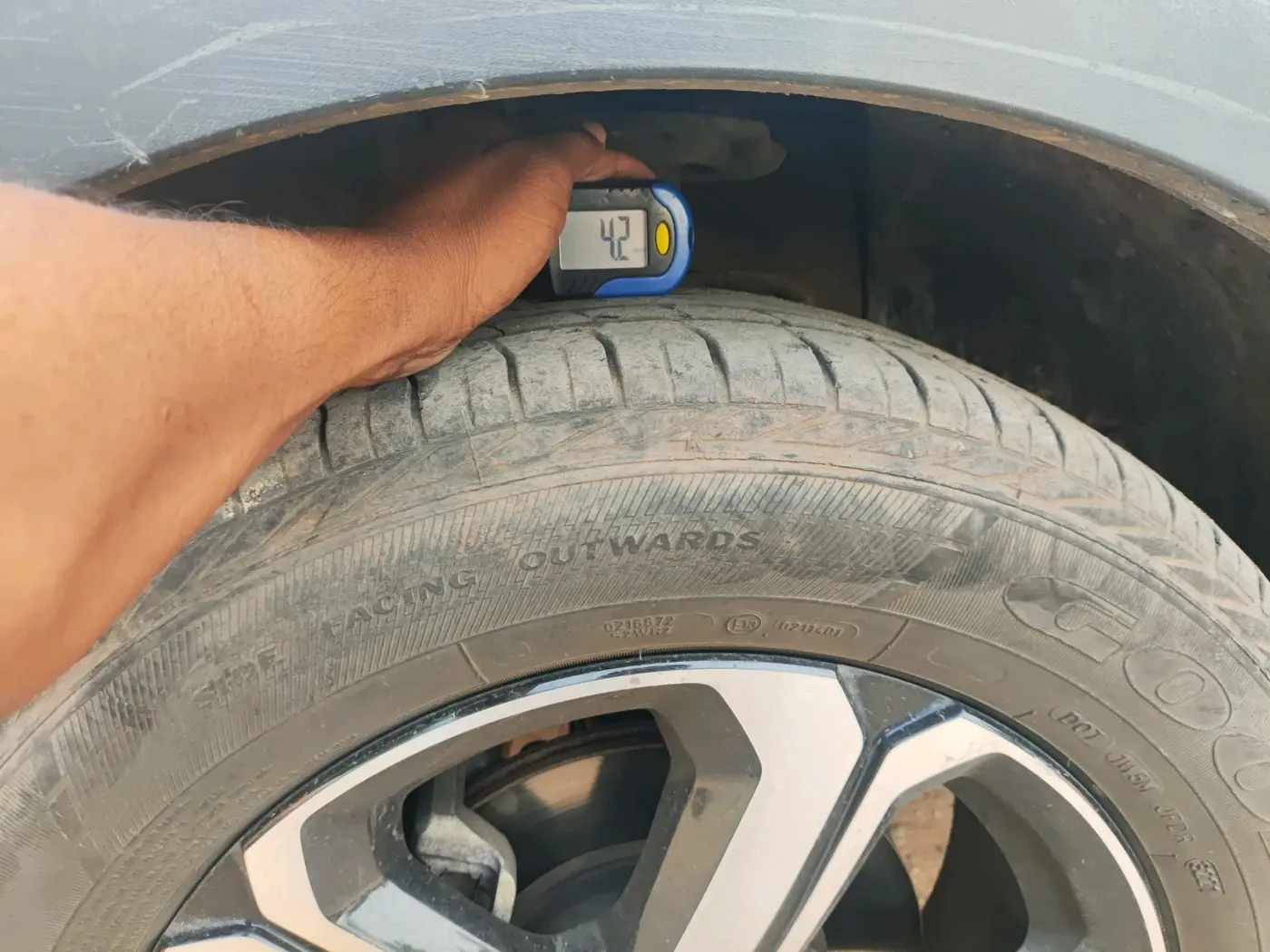 2021 Tata NEXON XZA PLUS (O) DIESEL, Diesel, Automatic, 66,387 km, tyre