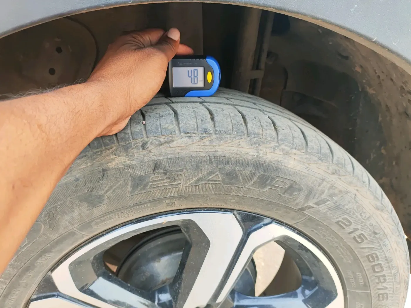 2021 Tata NEXON XZA PLUS (O) DIESEL, Diesel, Automatic, 66,387 km, tyre