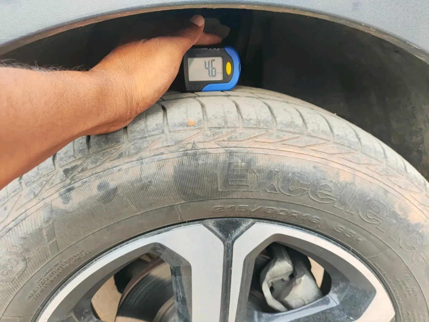 2021 Tata NEXON XZA PLUS (O) DIESEL, Diesel, Automatic, 66,387 km, tyre