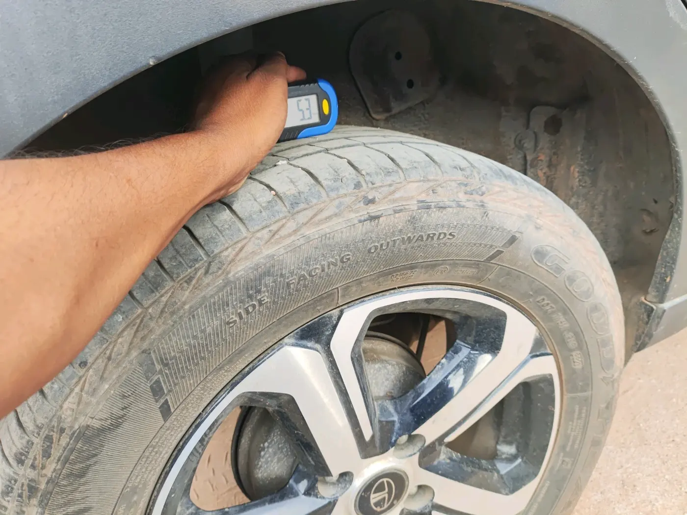 2021 Tata NEXON XZA PLUS (O) DIESEL, Diesel, Automatic, 66,387 km, tyre