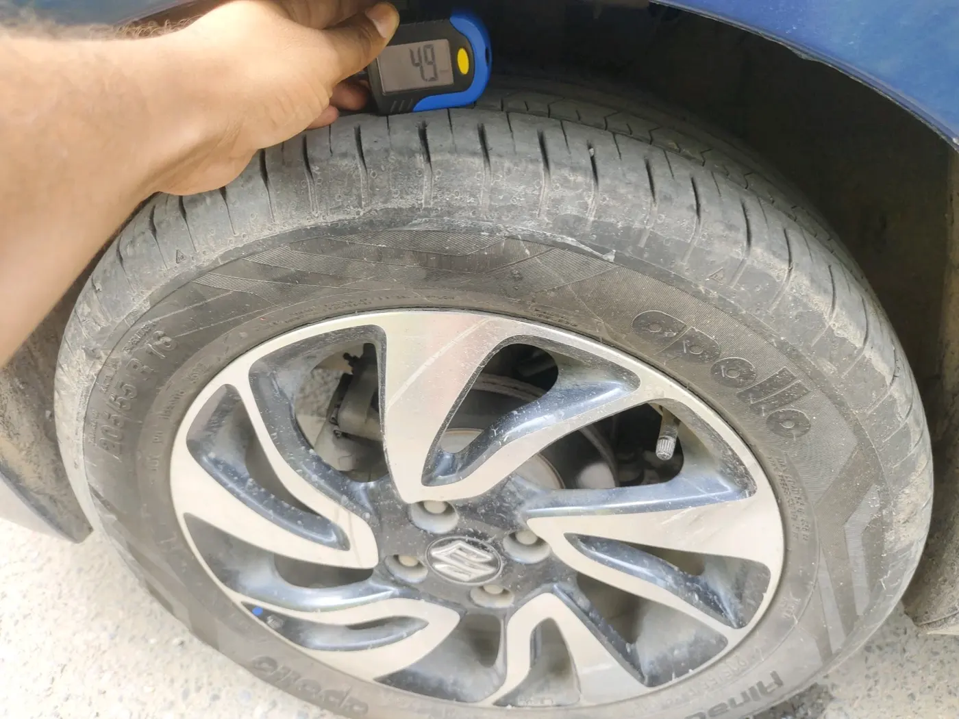 2019 Maruti Baleno ZETA PETROL 1.2, Petrol, Manual, 73,138 km, tyre