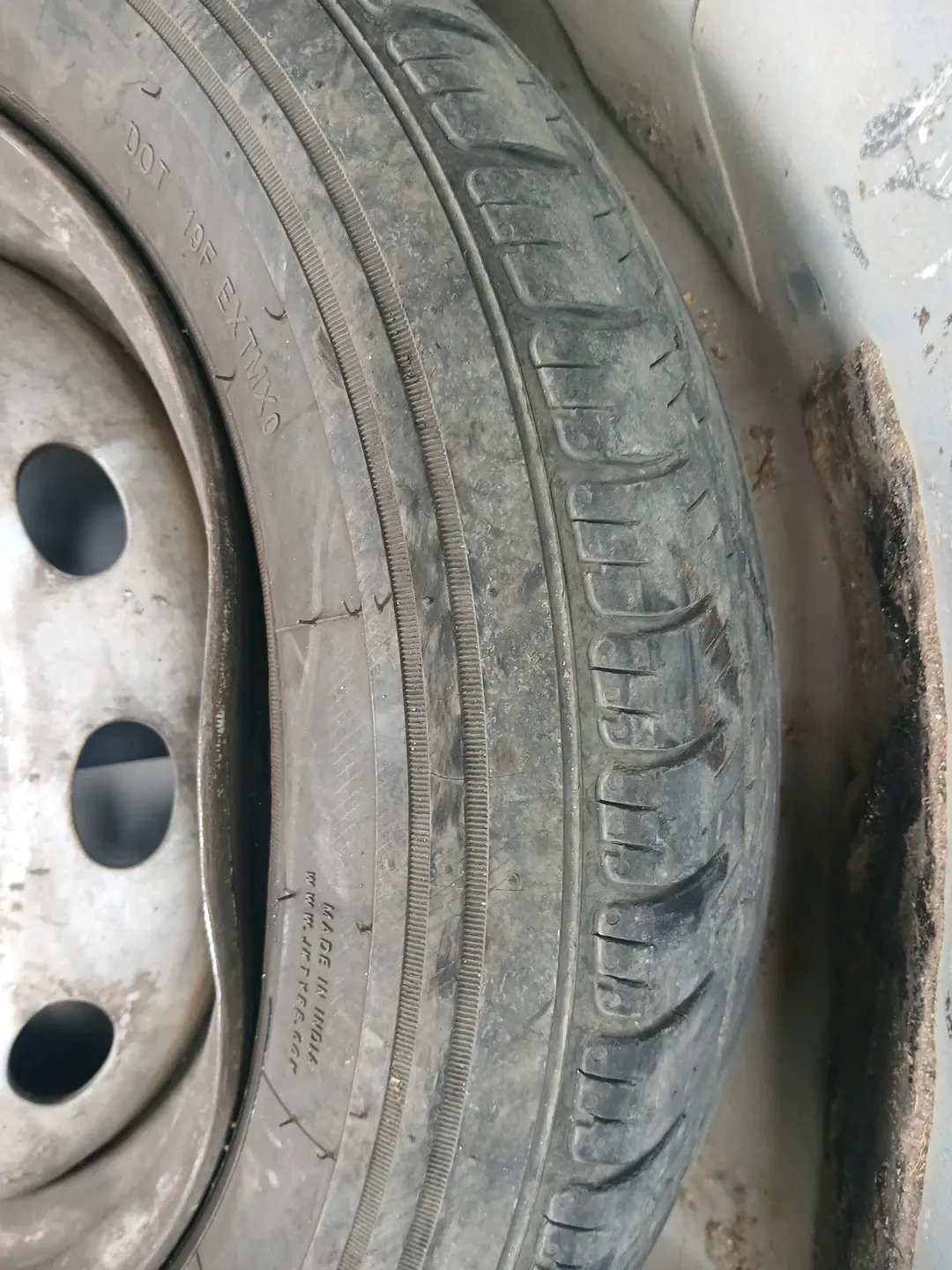 2012 Tata Indica Vista LX QUADRAJET, Diesel, Manual, 1,00,892 km, tyre