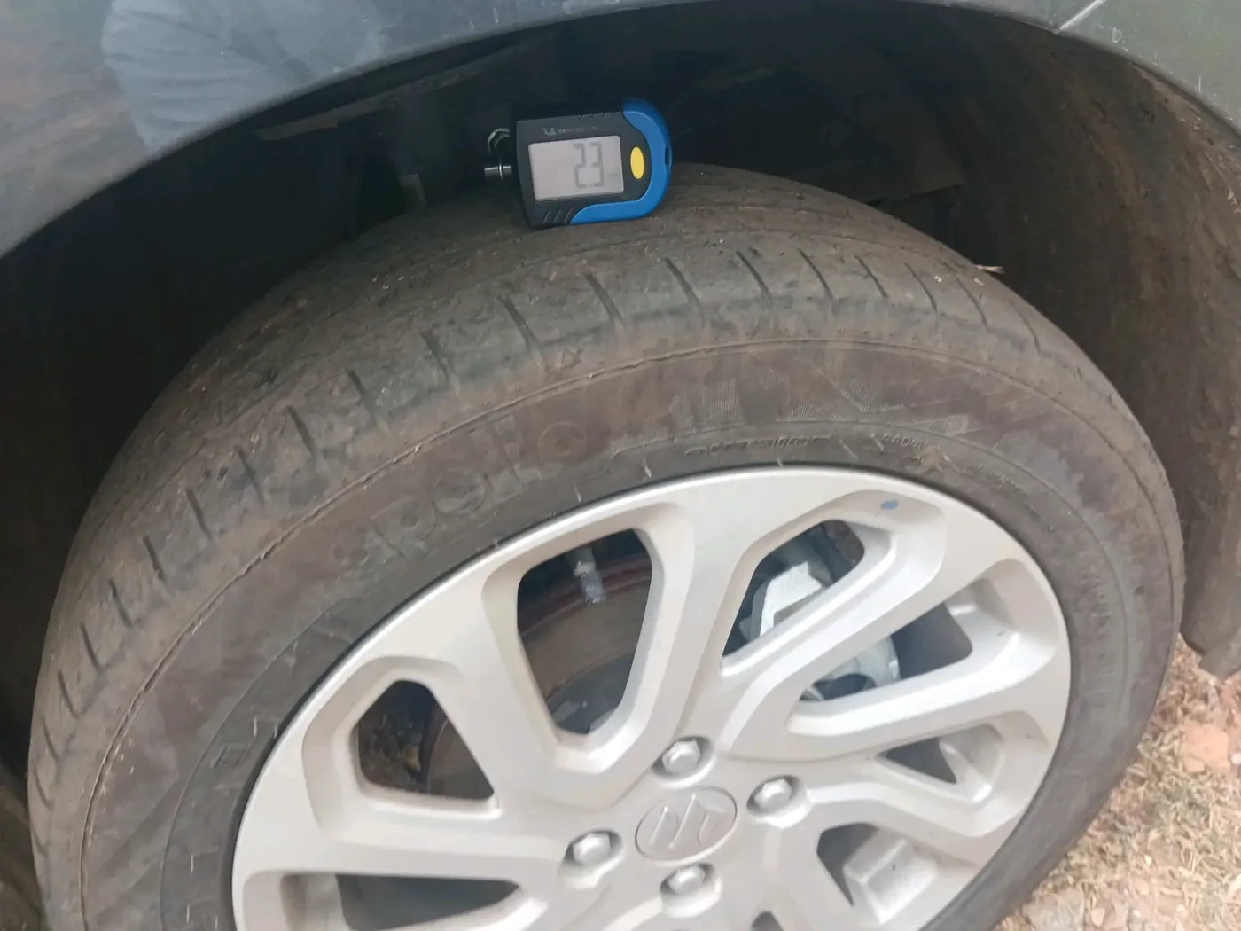 2025 Maruti Baleno ZETA PETROL 1.2, Petrol, Manual, 4,700 km, tyre