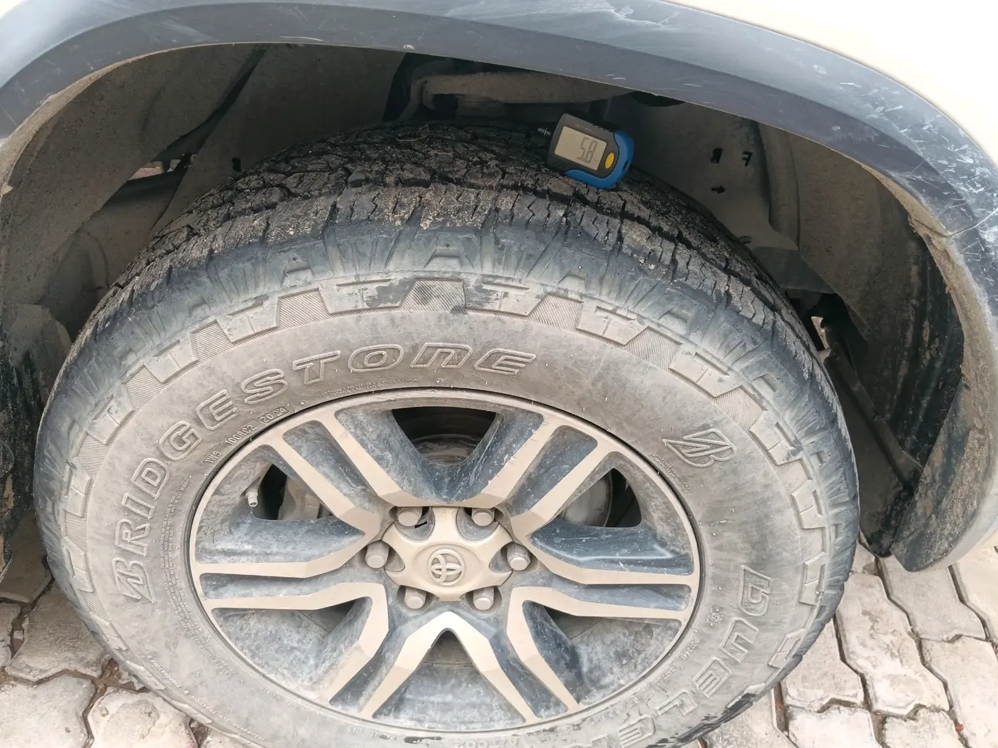 2018 Toyota Fortuner 2.8 4X2 MT, Diesel, Manual, 2,75,243 km, tyre