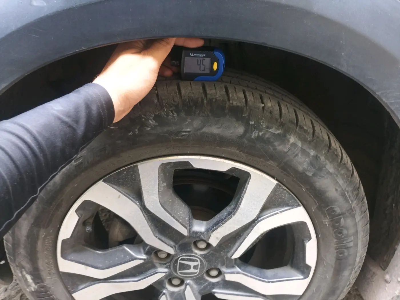 2018 Honda WR-V 1.5L I-DTEC VX MT, Diesel, Manual, 80,956 km, tyre