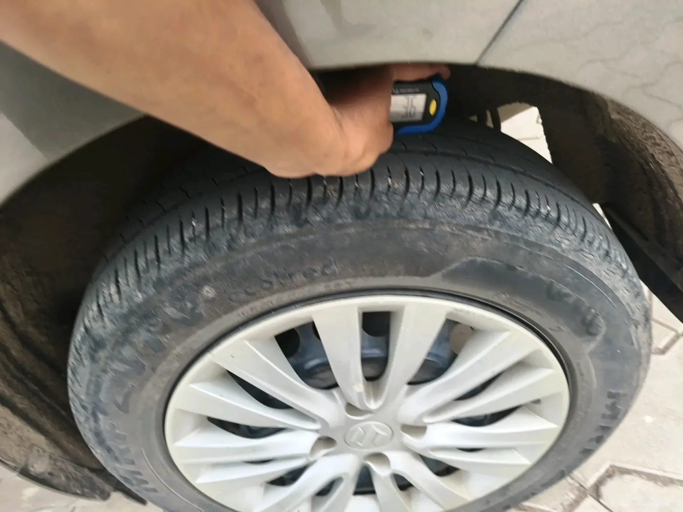 2020 Maruti Baleno DELTA PETROL 1.2, Petrol, Manual, 47,634 km, tyre