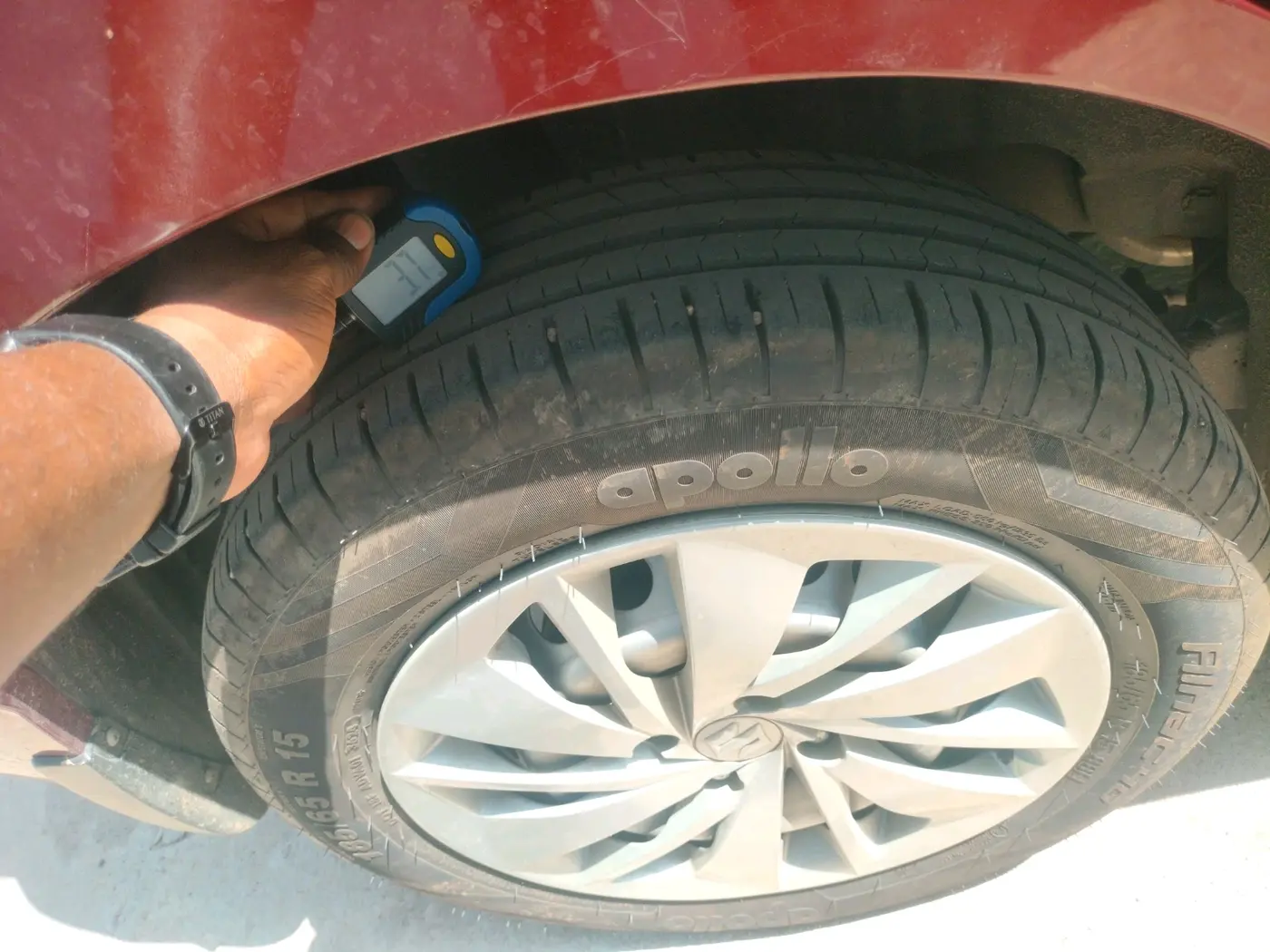 2024 Maruti Baleno SIGMA PETROL 1.2, Petrol, Manual, 22,879 km, tyre