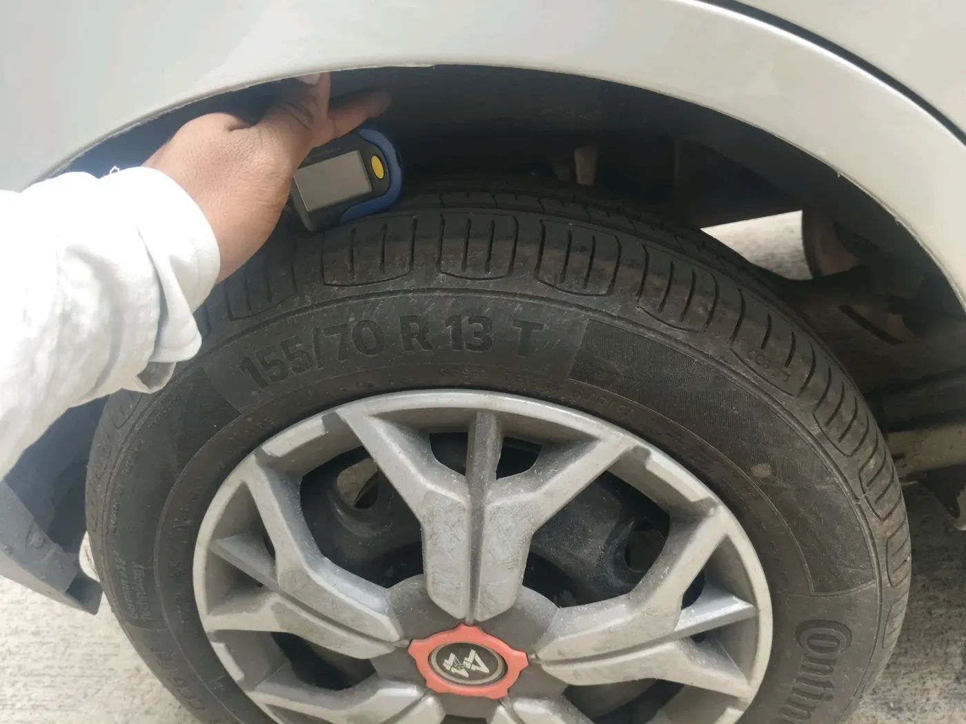 2017 Maruti Alto K10 VXI (O) AMT, Petrol, Automatic, 43,732 km, tyre