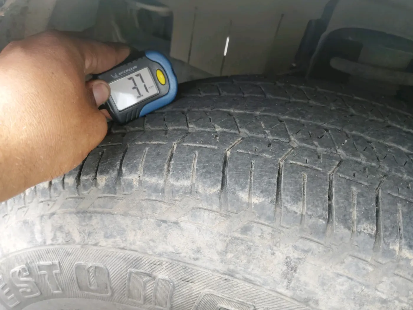 2018 Mahindra Scorpio S7, Diesel, Manual, 1,37,062 km, tyre