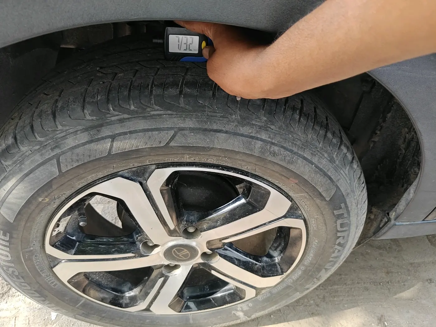2023 Tata NEXON XZ PLUS PETROL SUNROOF, Petrol, Manual, 11,018 km, tyre