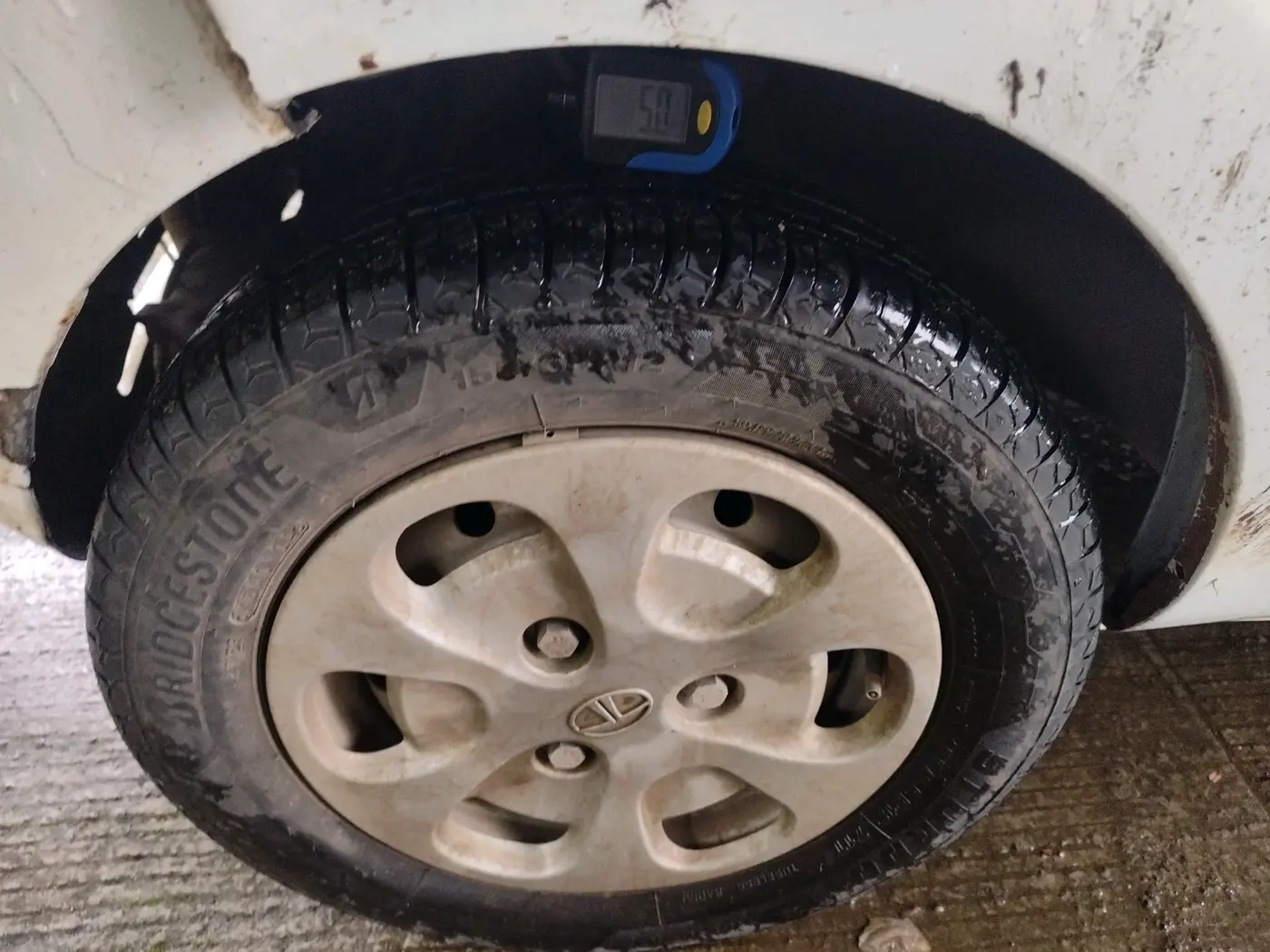 2014 Tata Nano TWIST XT, Petrol, Manual, 91,854 km, tyre