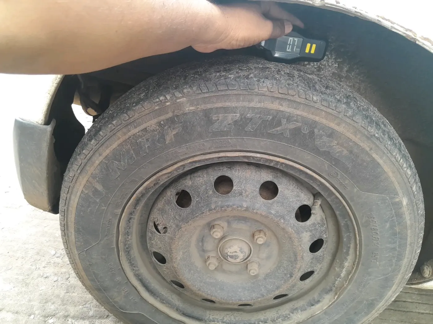 2011 Maruti Ritz VDI, Diesel, Manual, 1,53,691 km, tyre