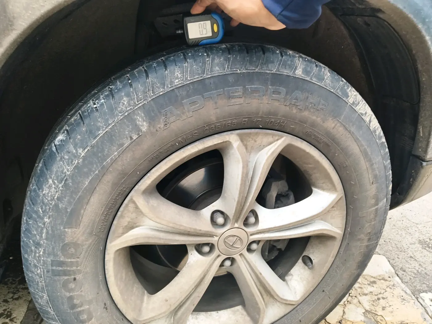 2023 Tata Harrier XT PLUS 2.0L KRYOTEC, Diesel, Manual, 53,140 km, tyre