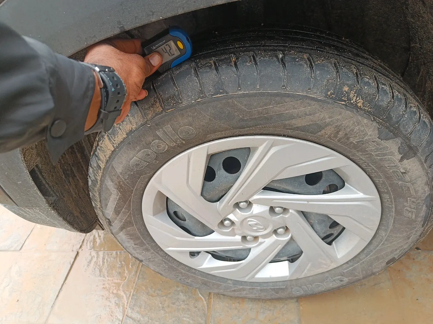 2025 Hyundai Creta E 1.5 DIESEL, Diesel, Manual, 29,188 km, tyre