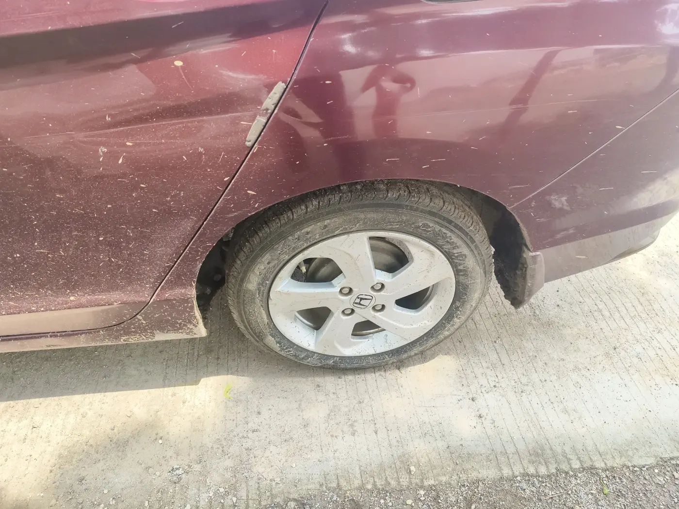 2014 Honda City 1.5L I-VTEC V MT, CNG, Manual, 1,20,593 km, tyre