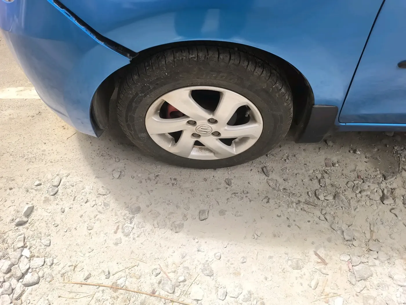 2015 Maruti Celerio VXI AMT, Petrol, Automatic, 89,640 km, tyre