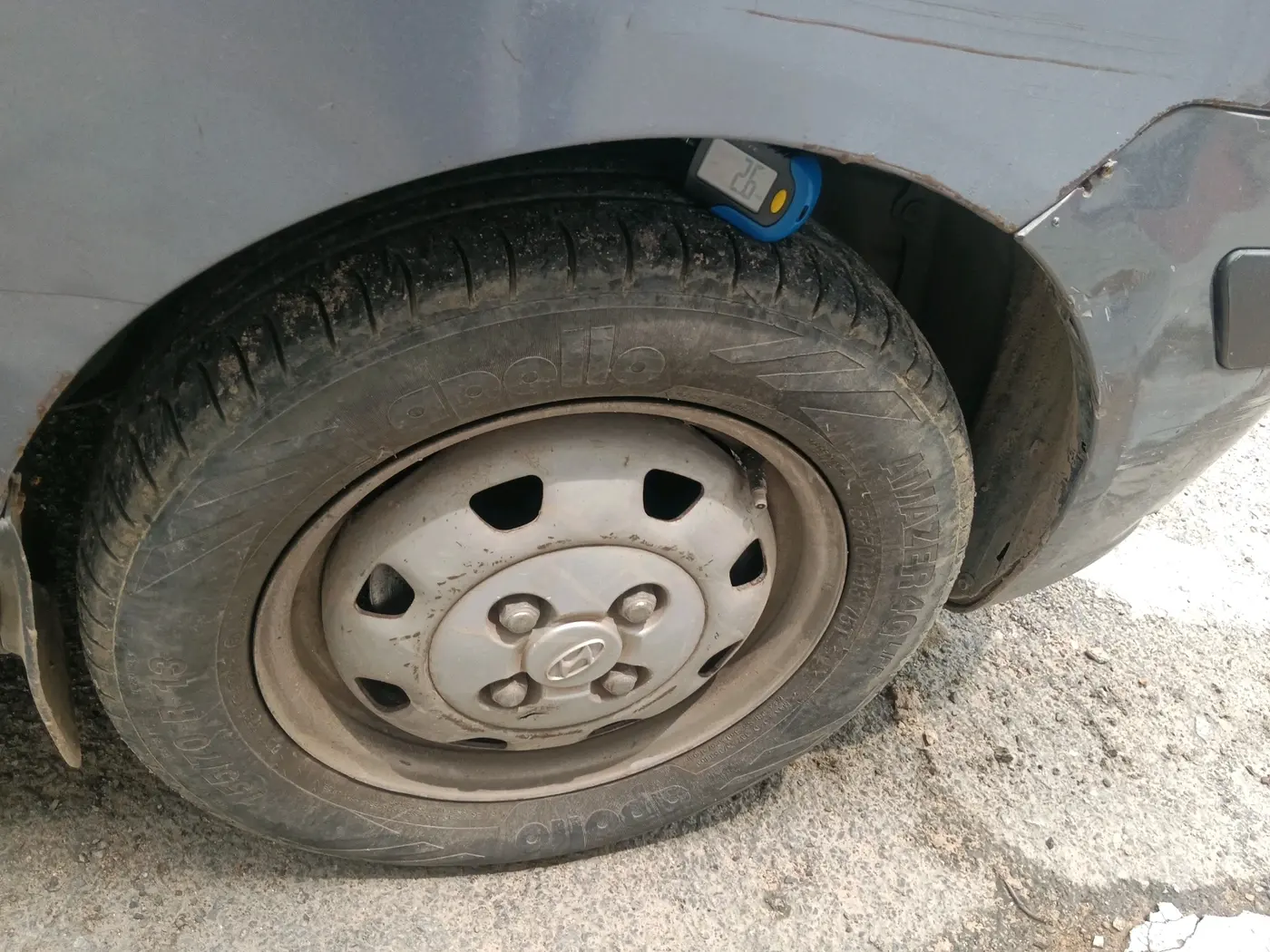 2012 Hyundai Santro Xing GL PLUS, Petrol, Manual, 37,333 km, tyre