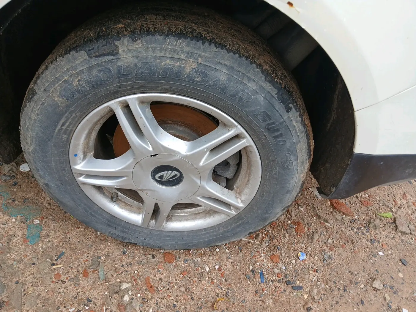 2019 Mahindra MARAZZO M6 8 STR, Diesel, Manual, 90,947 km, tyre
