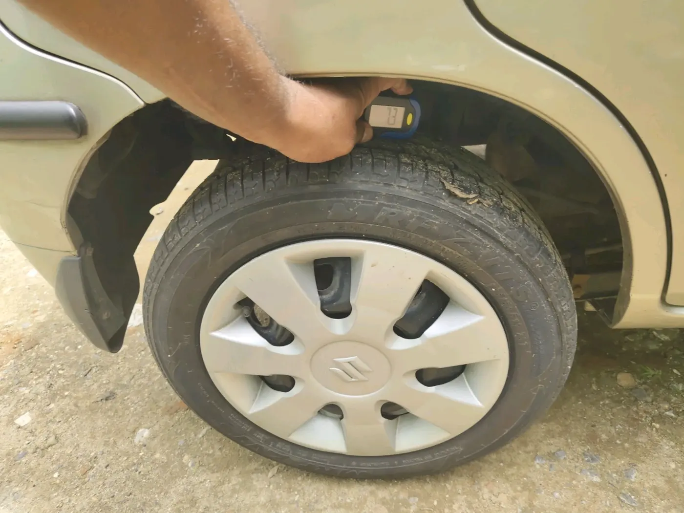 2012 Maruti Alto K10 VXI, Petrol, Manual, 92,931 km, tyre
