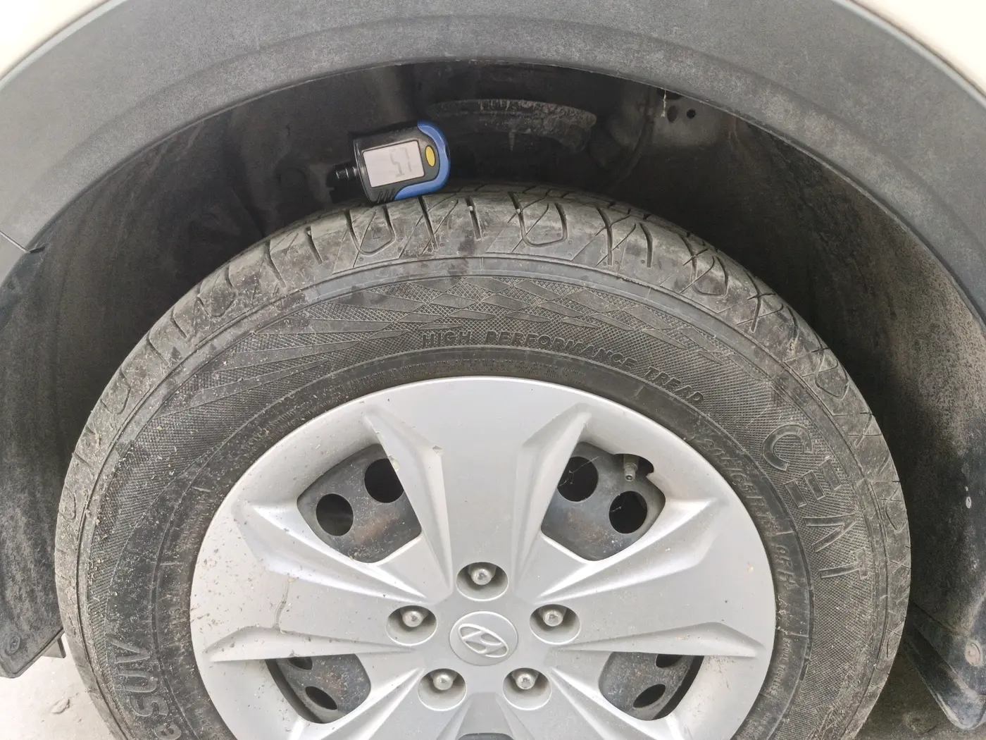 2019 Hyundai Creta E PLUS 1.6 PETROL, Petrol, Manual, 71,925 km, tyre