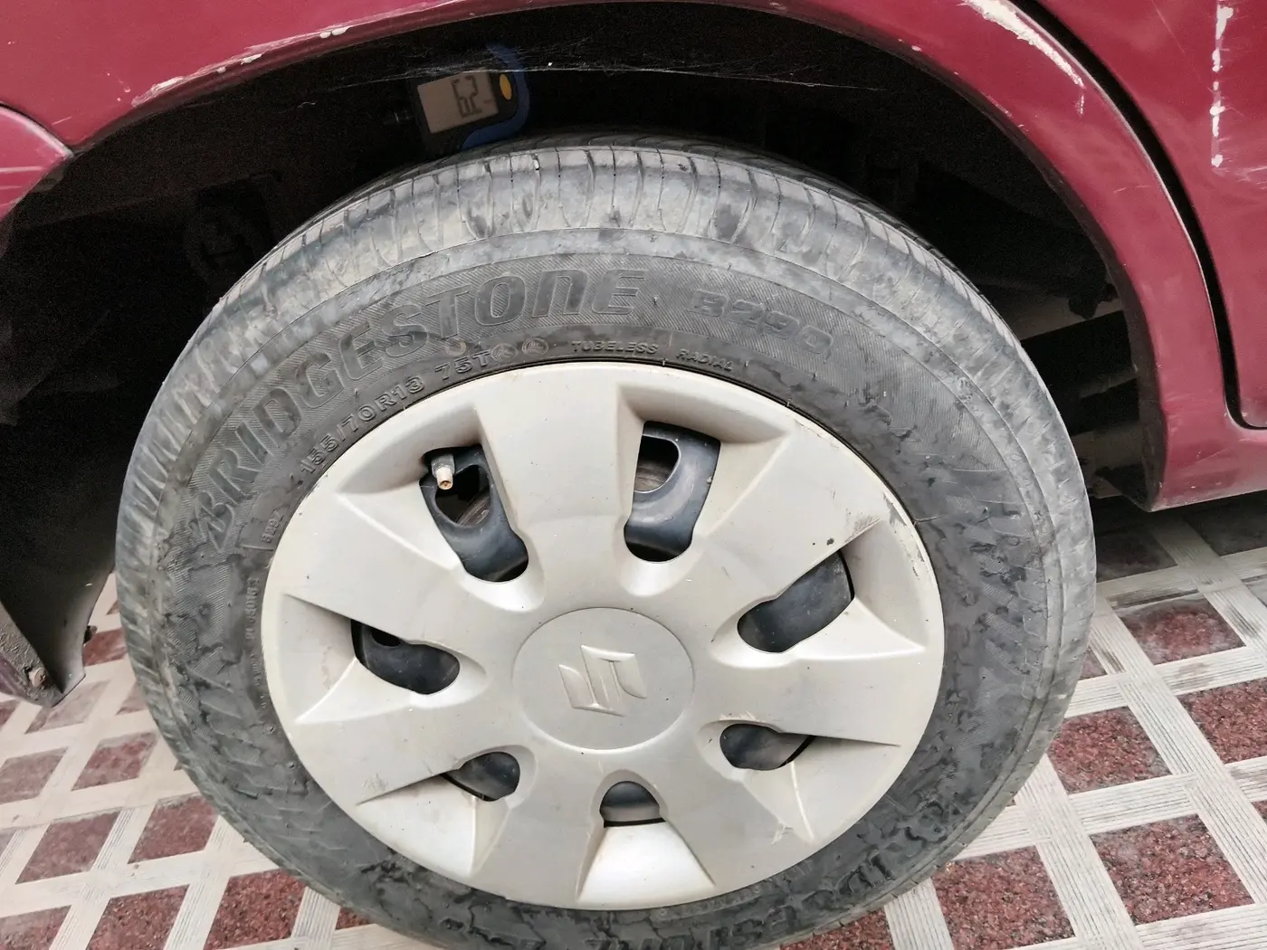 2012 Maruti Alto K10 VXI, Petrol, Manual, 41,294 km, tyre
