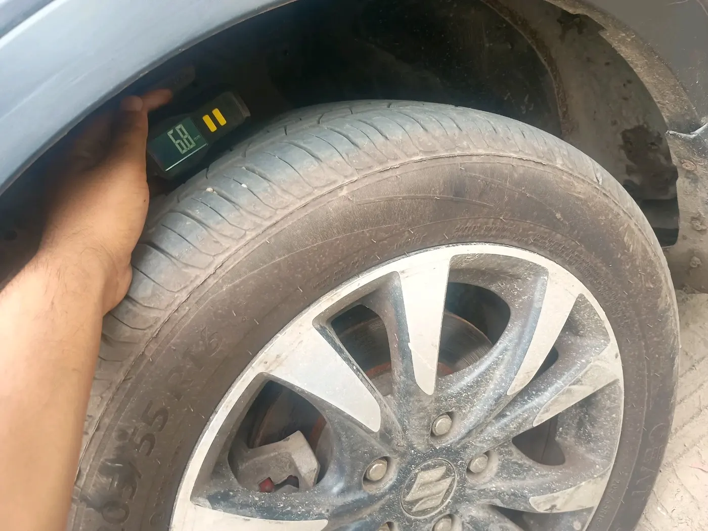 2017 Maruti S Cross ZETA 1.3, Diesel, Manual, 1,17,319 km, tyre