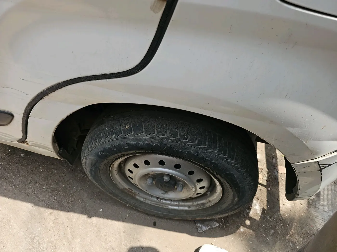 2021 Maruti New Wagon-R LXI CNG (O) 1.0, CNG, Manual, 53,405 km, tyre
