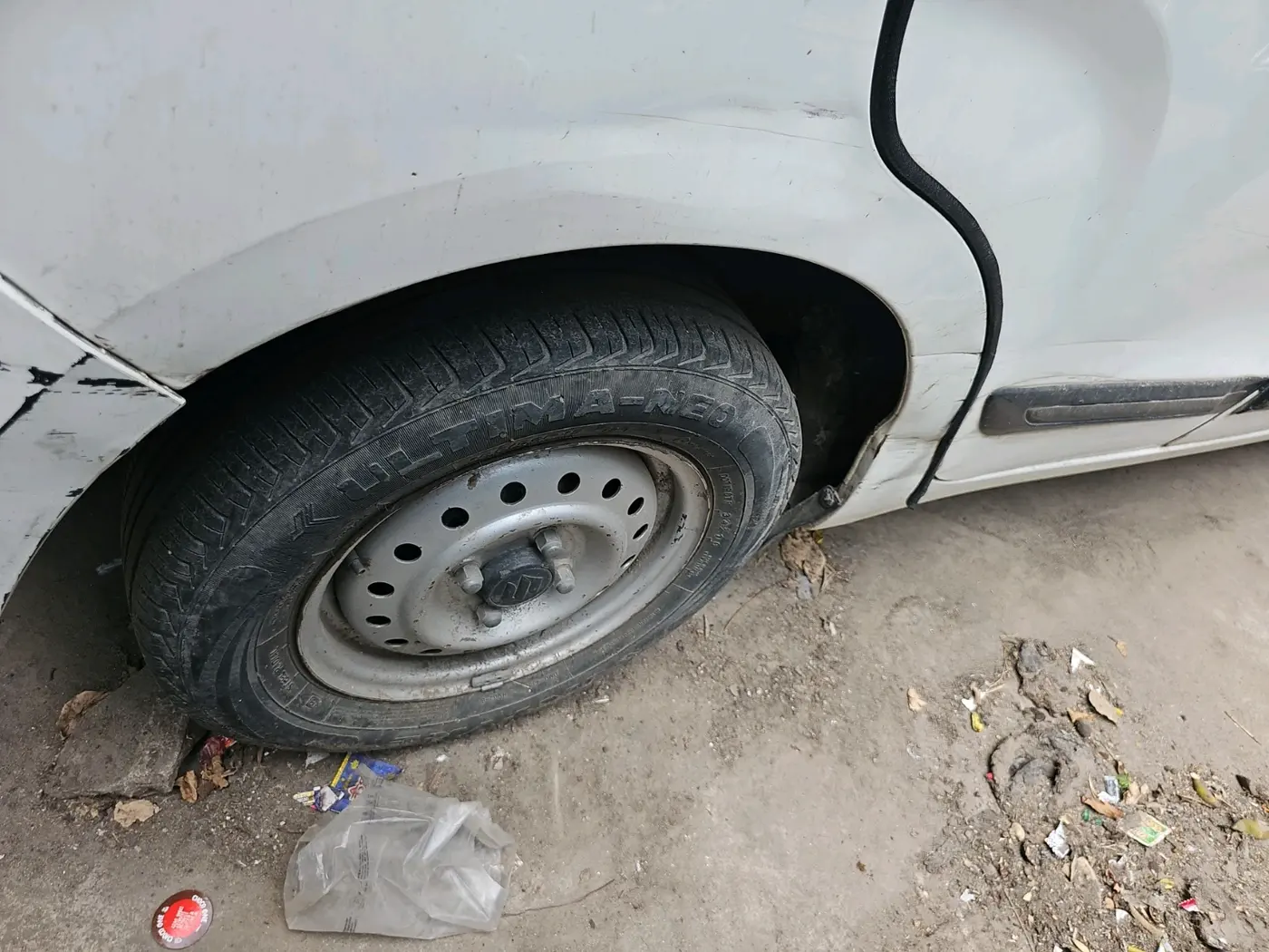 2021 Maruti New Wagon-R LXI CNG (O) 1.0, CNG, Manual, 53,405 km, tyre