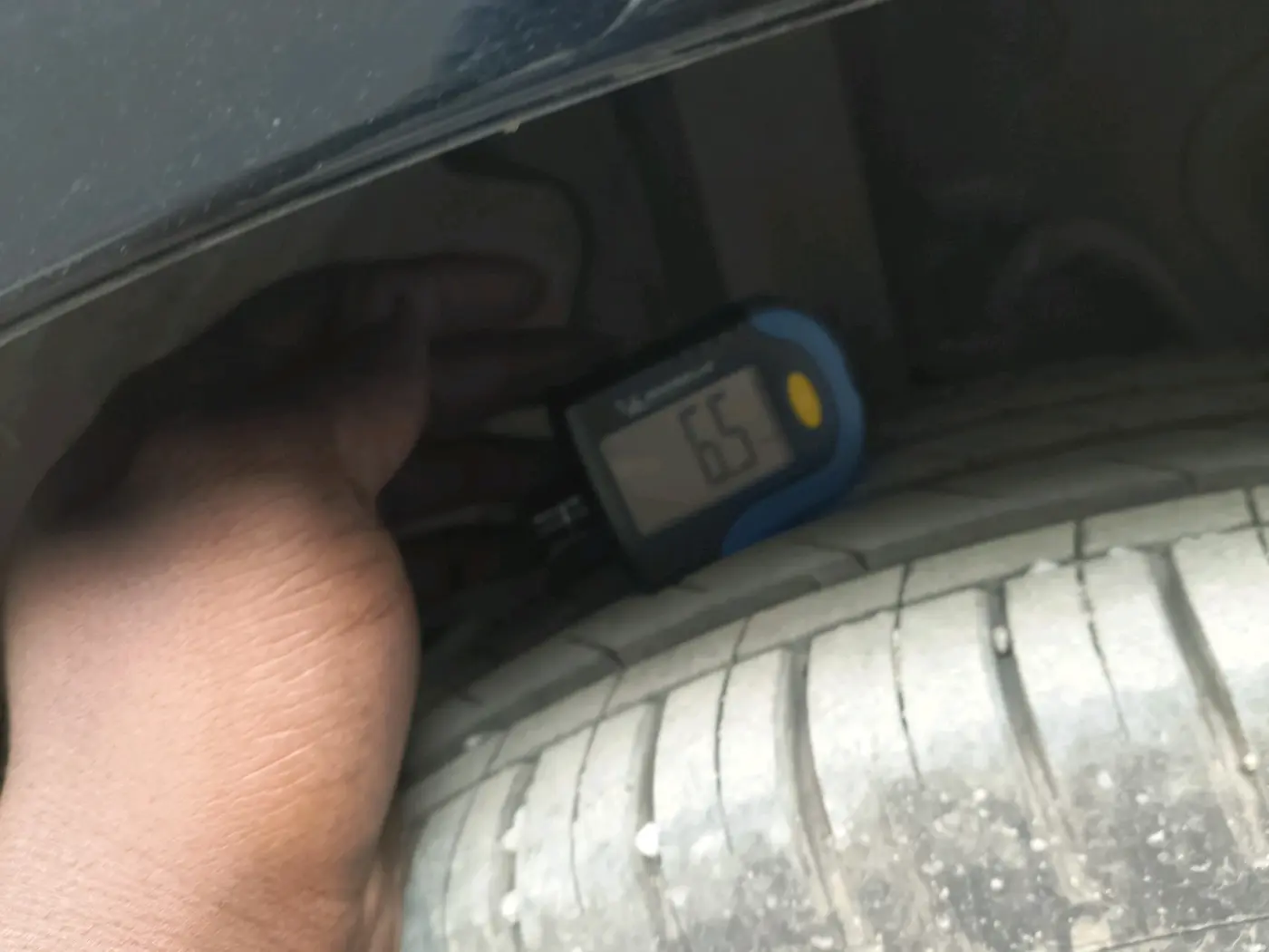 2025 Tata Curvv Accomplished S 1.2 Petrol 7DCA, Petrol, Automatic, 21,811 km, tyre