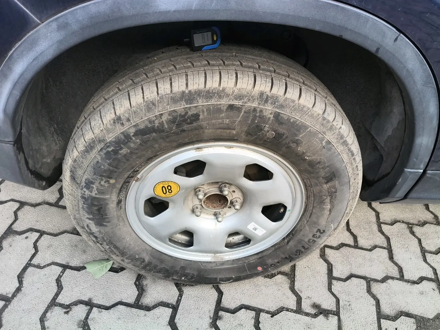 2021 Tata Safari XZ PLUS, Diesel, Manual, 58,205 km, tyre