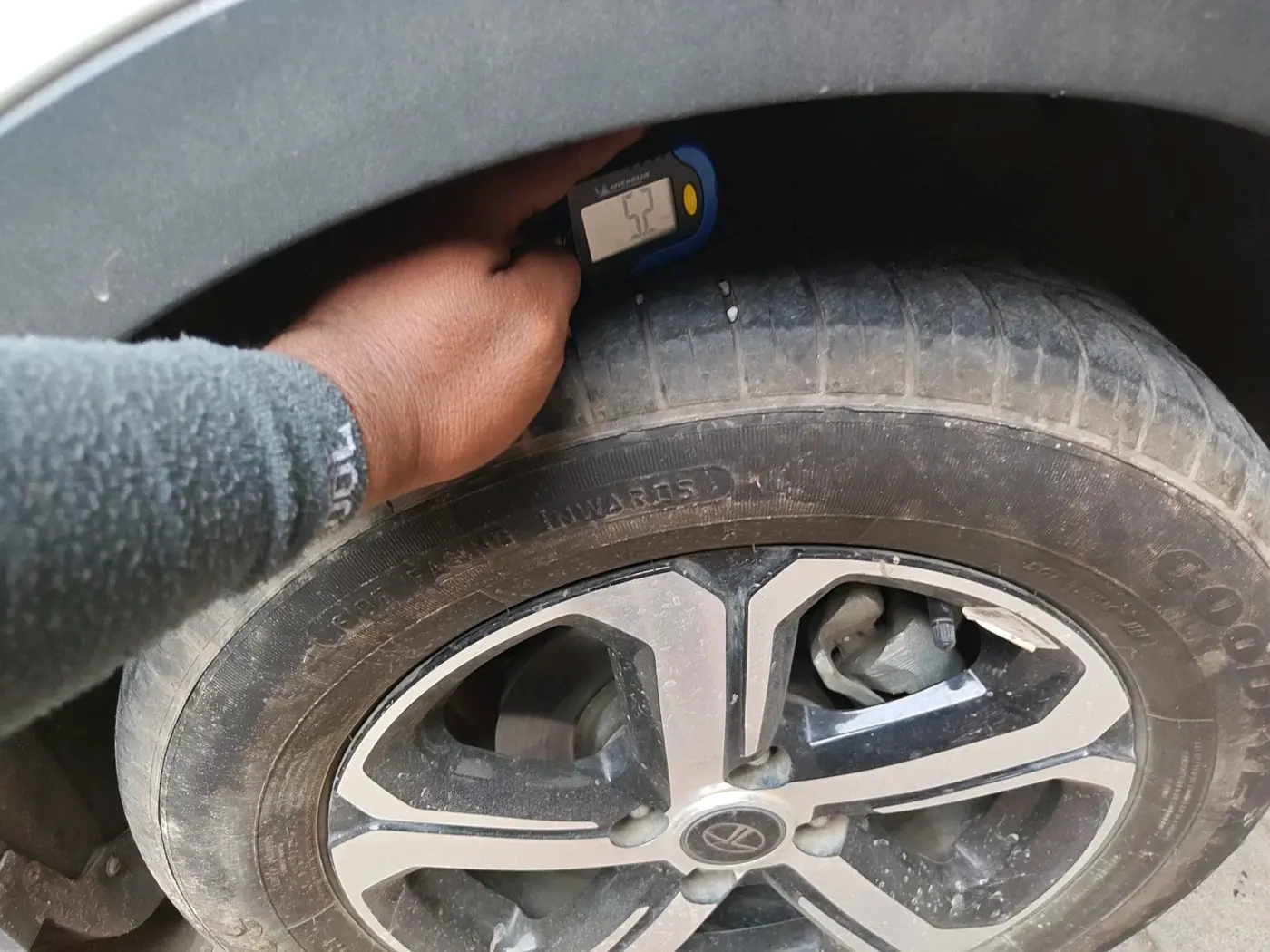 2023 Tata NEXON XZA PLUS PETROL, Petrol, Automatic, 28,014 km, tyre