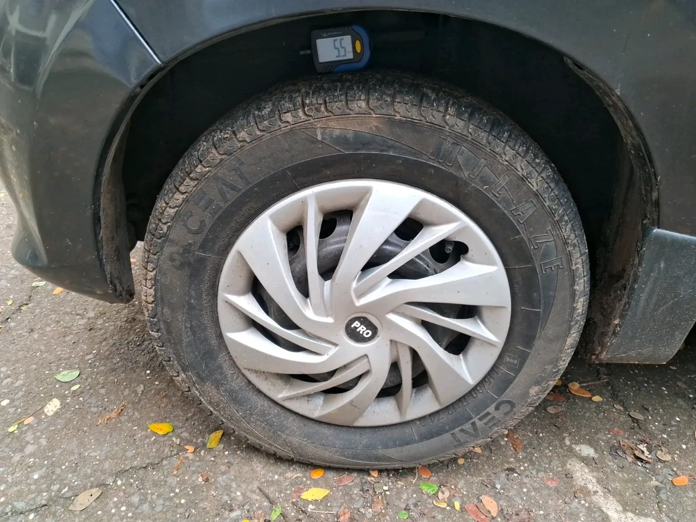 2014 Maruti Alto 800 LXI CNG, CNG, Manual, 12,620 km, tyre