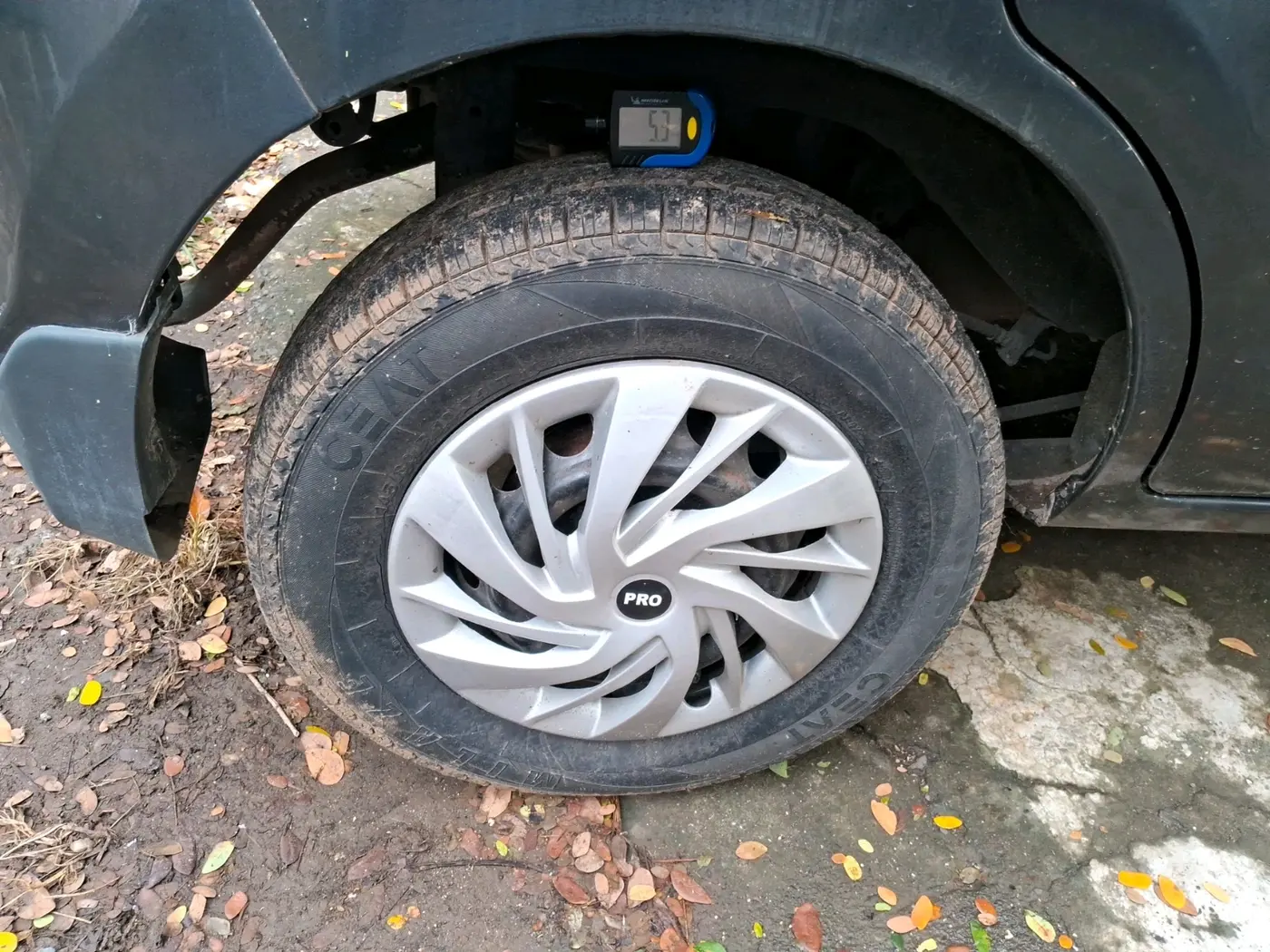 2014 Maruti Alto 800 LXI CNG, CNG, Manual, 12,620 km, tyre