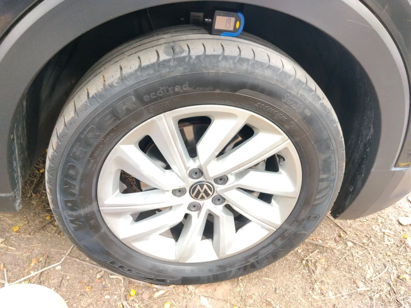 2023 Volkswagen TAIGUN HIGHLINE 1.0 TSI MT, Petrol, Manual, 60,719 km, tyre