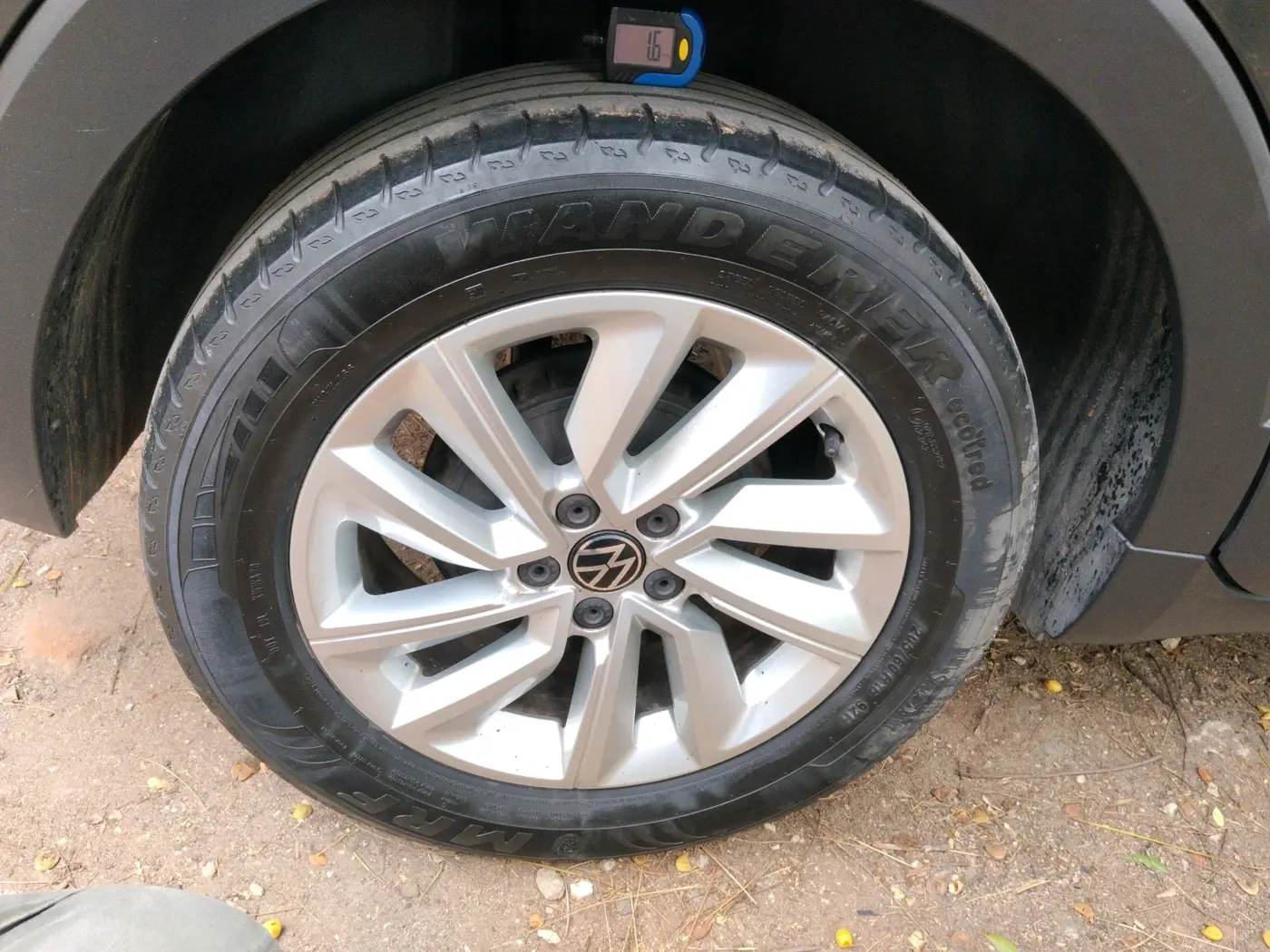 2023 Volkswagen TAIGUN HIGHLINE 1.0 TSI MT, Petrol, Manual, 60,719 km, tyre