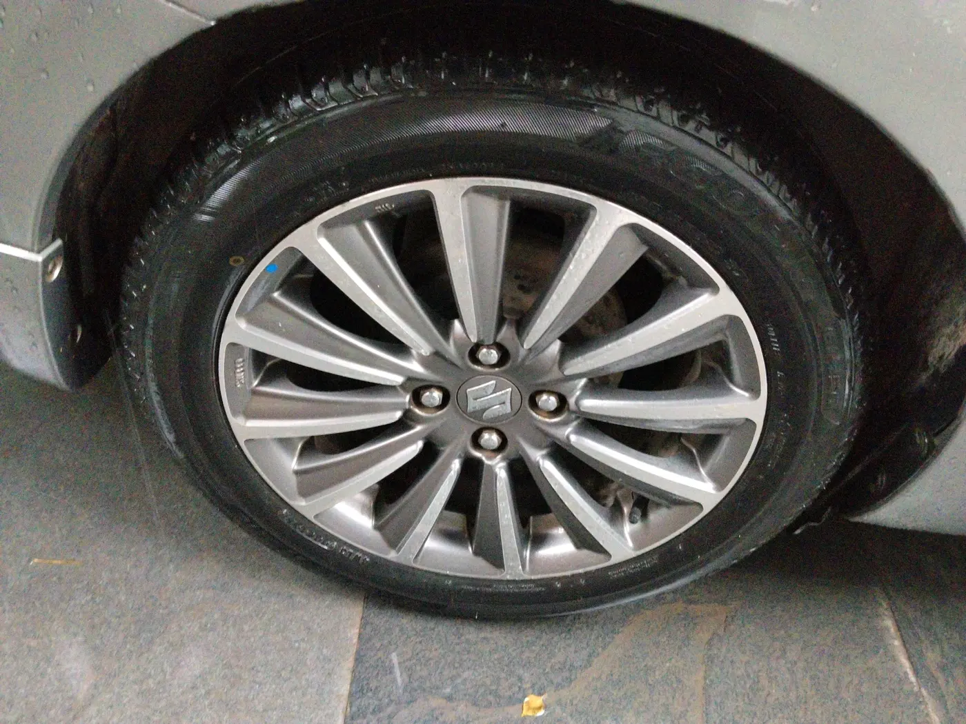 2019 Maruti Ciaz ALPHA 1.5 SHVS PETROL, Petrol, Manual, 85,775 km, tyre