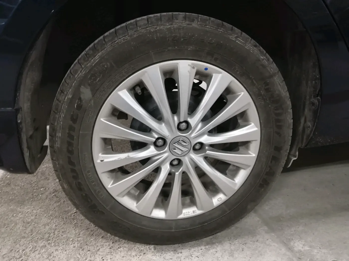 2022 Maruti Ciaz ZETA 1.5 SHVS MT PETROL, Petrol, Manual, 25,626 km, tyre